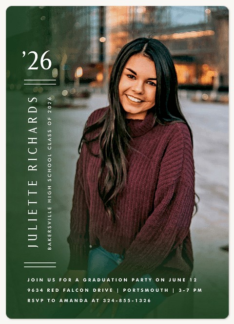 Timeless Type Graduation Cards