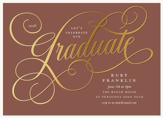 Extra Embellishment Graduation Cards