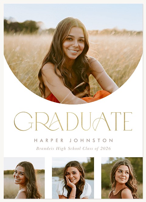 Sweeping Success Graduation Cards