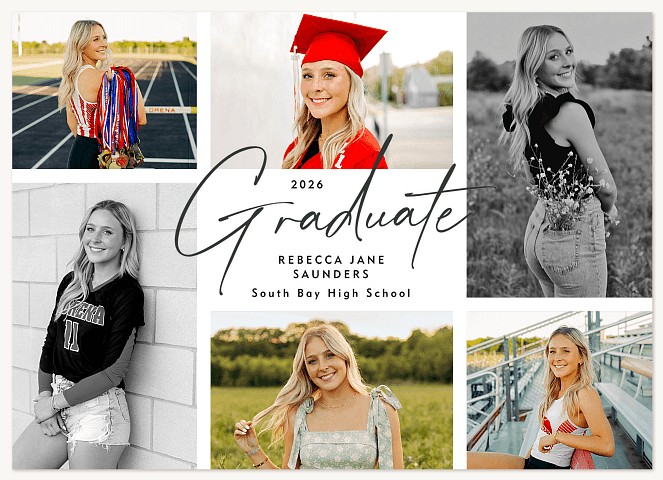 Multi-Script Graduation Cards