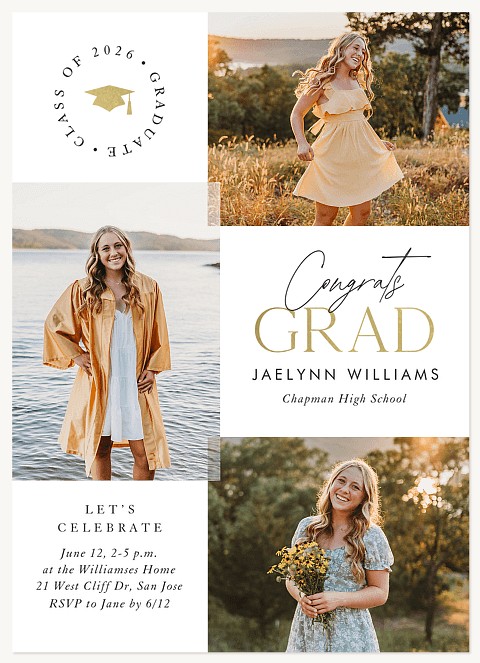 Timeless Grad Graduation Cards