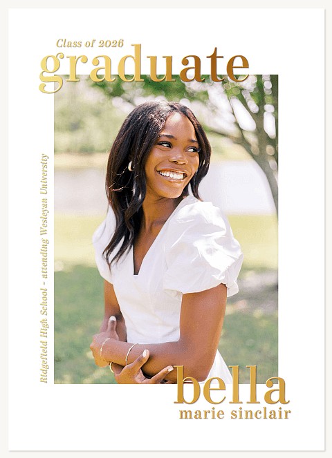 Bold Grad Graduation Cards