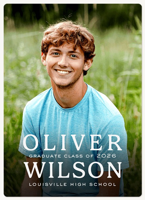 Big Name Graduation Cards