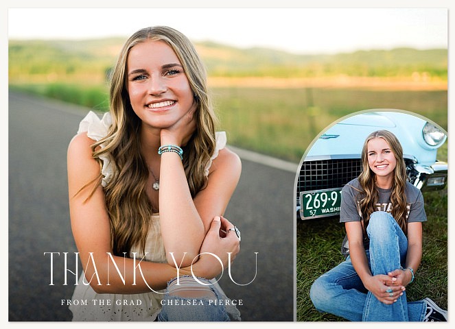 Nouveau Duo Thank You Cards 