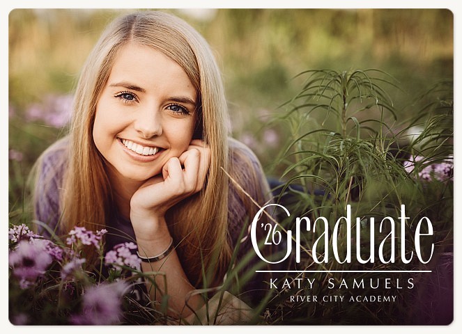 Academic Elegance Graduation Cards