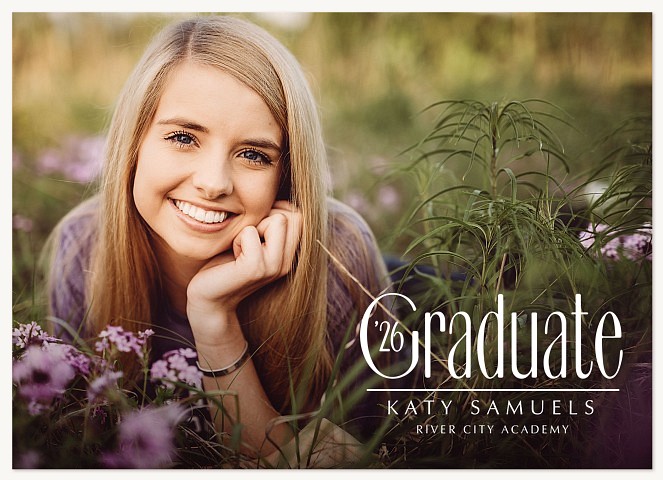 Academic Elegance Graduation Cards
