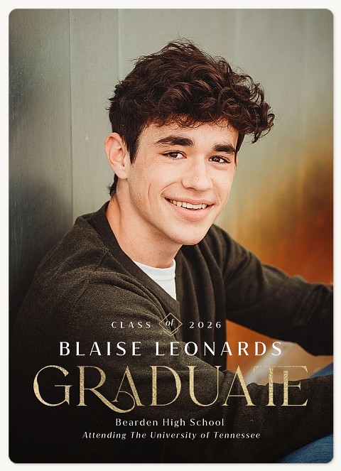 Refined Cap Graduation Cards