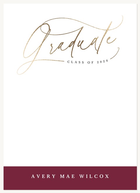 On A Curve Thanks Thank You Cards 