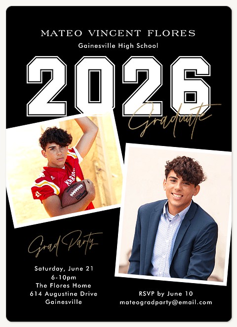 All Star Graduation Cards
