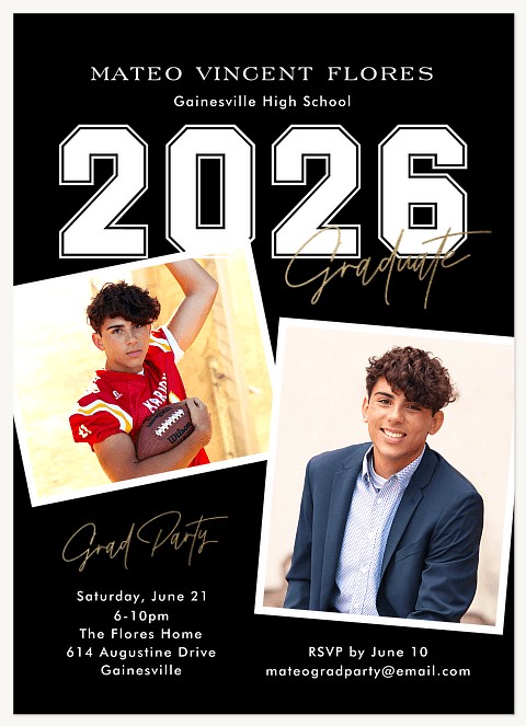 All Star Graduation Cards