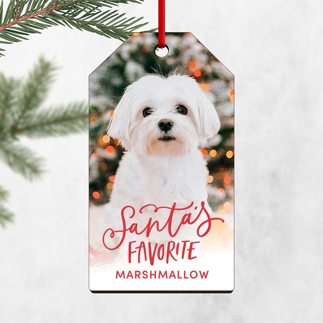 Santa's Pick Personalized Ornaments