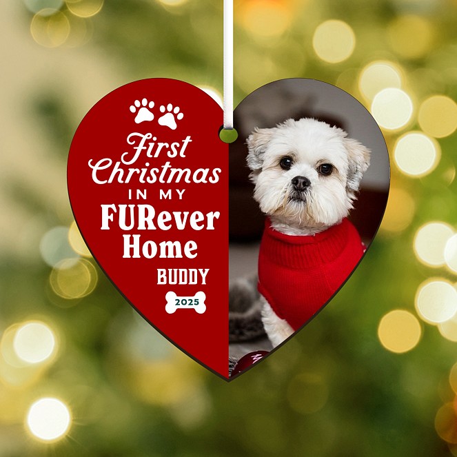 Furever Home Personalized Ornaments