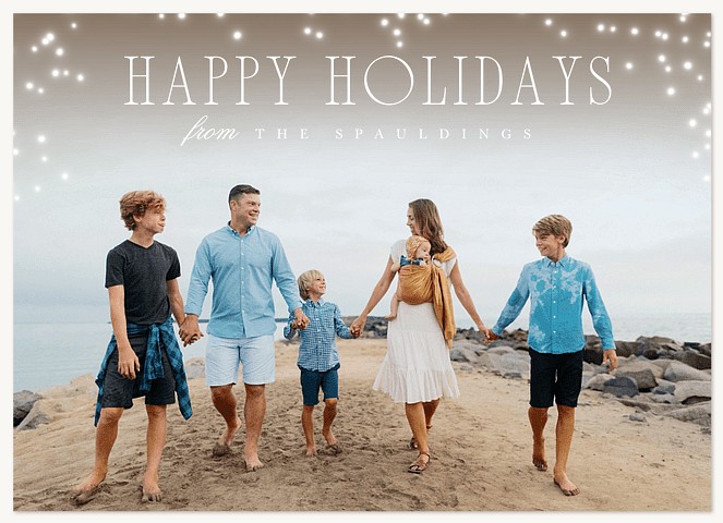 Magical Holiday Personalized Holiday Cards