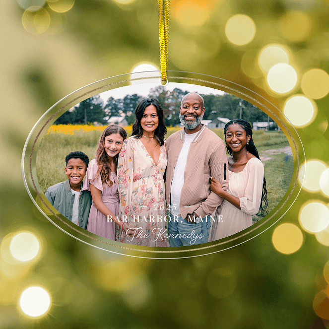 Vacation Vibes Personalized Ornaments