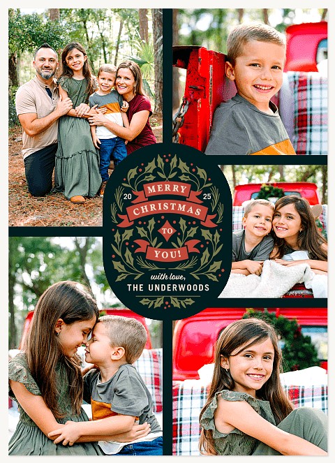 Holiday Storybook Personalized Holiday Cards