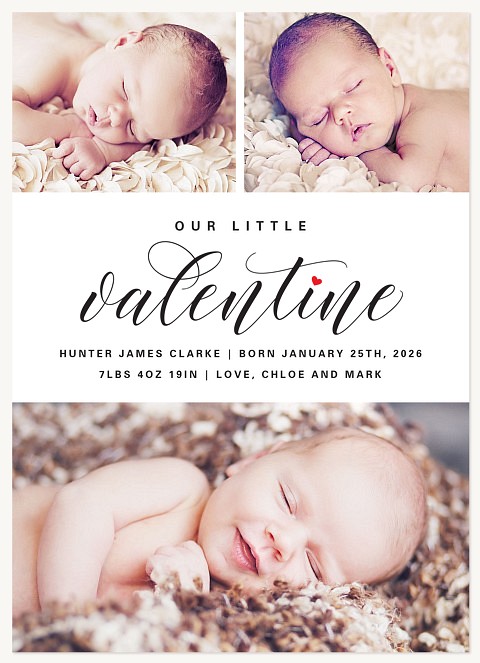Our Little Valentine Valentines Cards