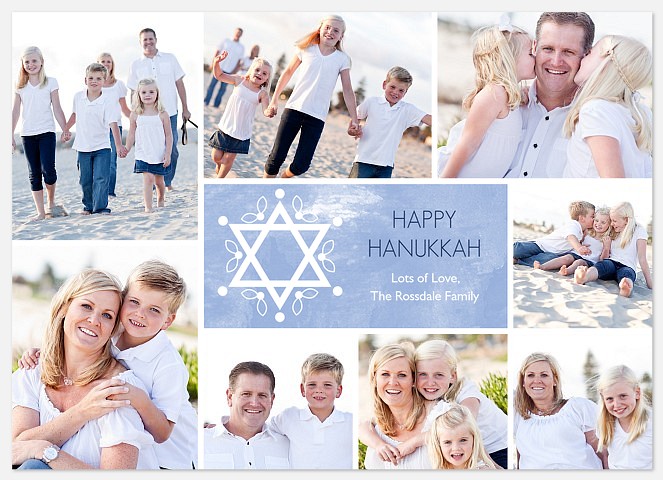Blessed Spirit  Hanukkah Photo Cards