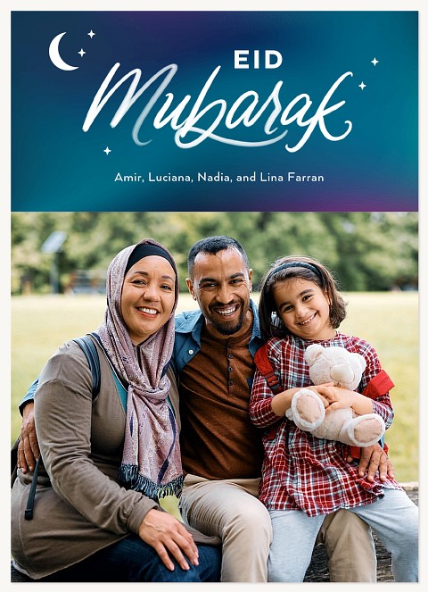 Lunar Blessings Eid Cards