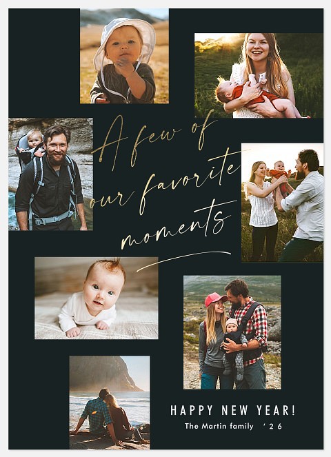 Shining Moments Holiday Photo Cards