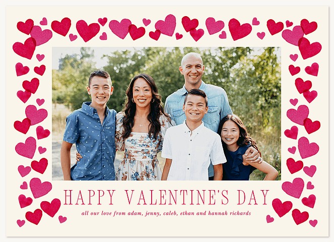 Heart Frame Valentines Cards