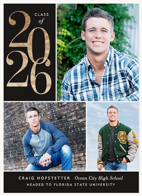 Radiant Year Graduation Announcements