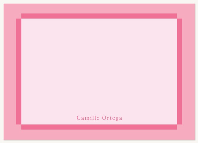 Polished Pink Stationery