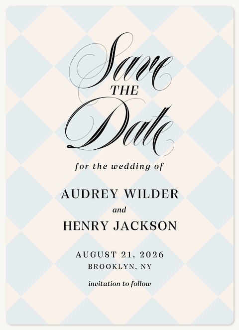 Cest La Vie Save the Date Magnets