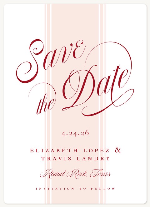 Aperitivo Save the Date Magnets