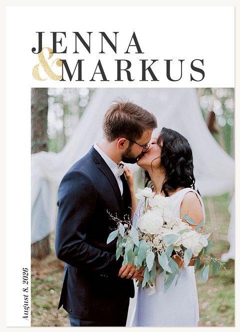 Side Note Wedding Announcements