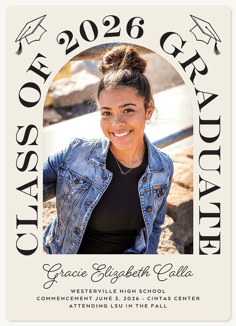 Graduate Arch Graduation Cards