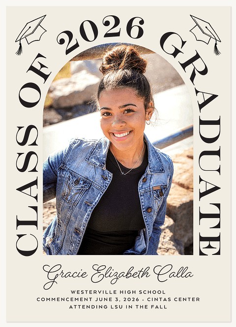 Graduate Arch Graduation Cards