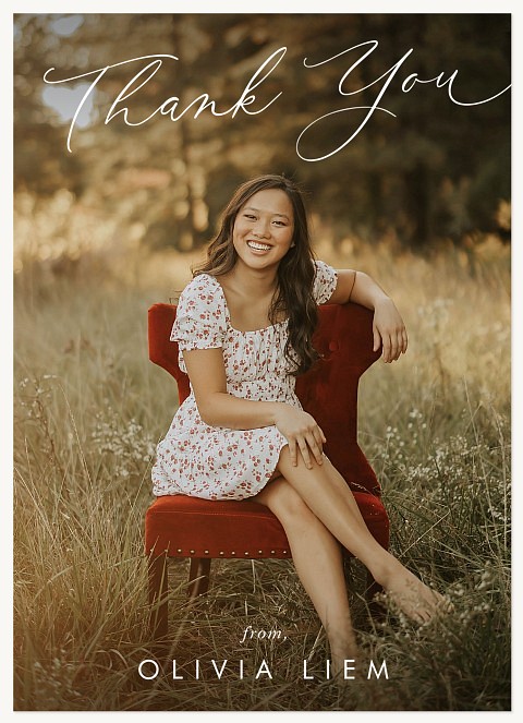 New Journey Thanks Thank You Cards 