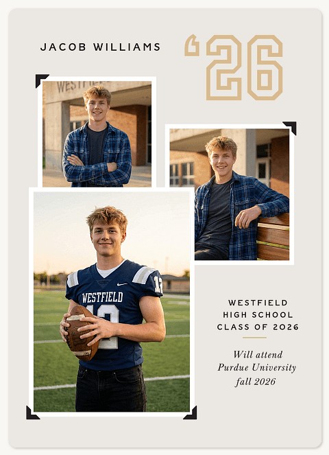 Yearbook Moment Graduation Cards