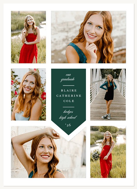 Center Stole Graduation Cards