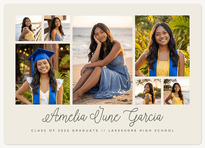 Senior Snapshots Graduation Cards