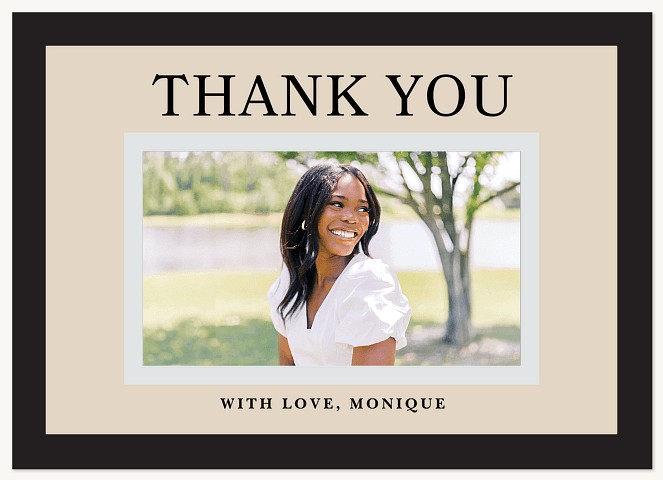 Classically Framed Thank You Cards 