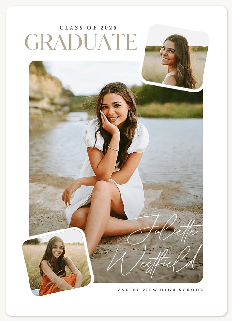 Stand Out Collage Graduation Cards