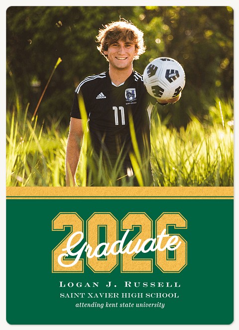 Varsity Moment Graduation Cards