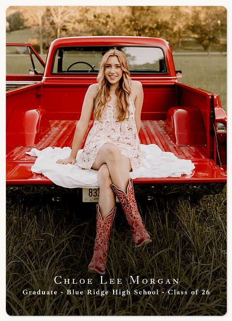 Simple Classic Graduation Cards