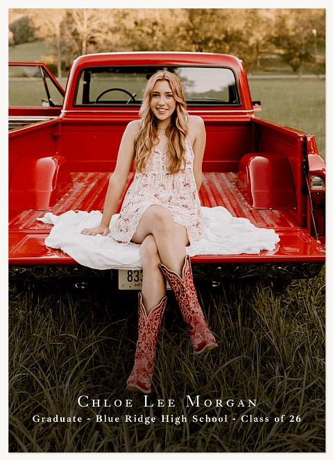 Simple Classic Graduation Cards