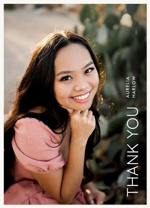 Above Thanks Thank You Cards 