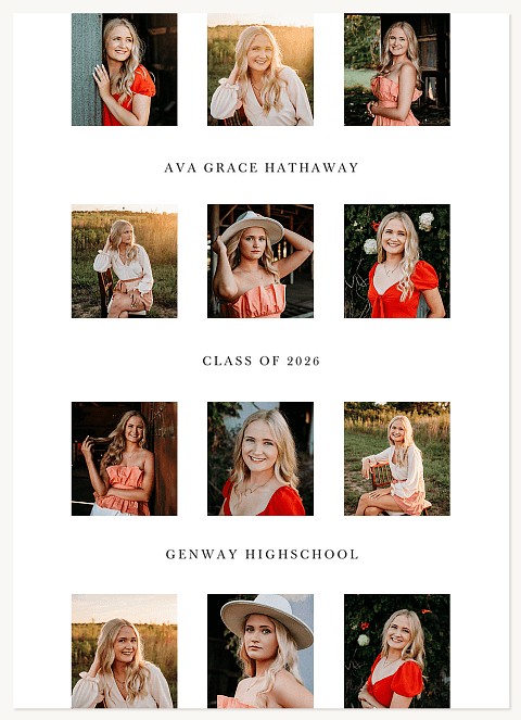 Memory Board Graduation Cards