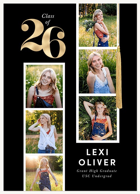 Commencement Tassel Graduation Cards