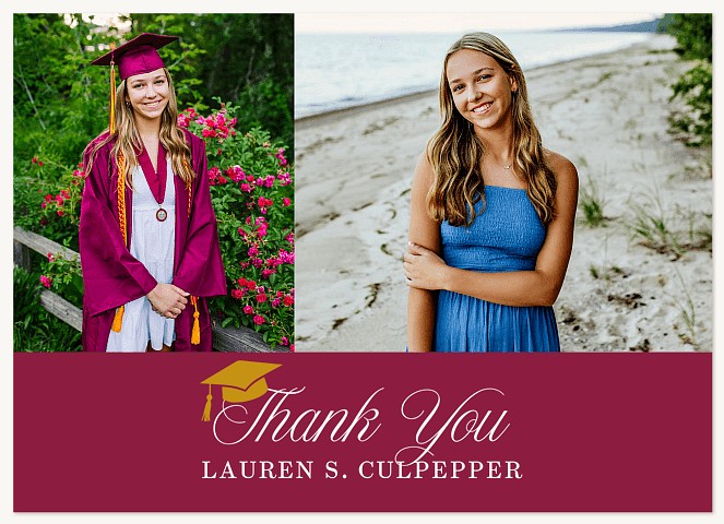 Split Feature Thank You Cards 