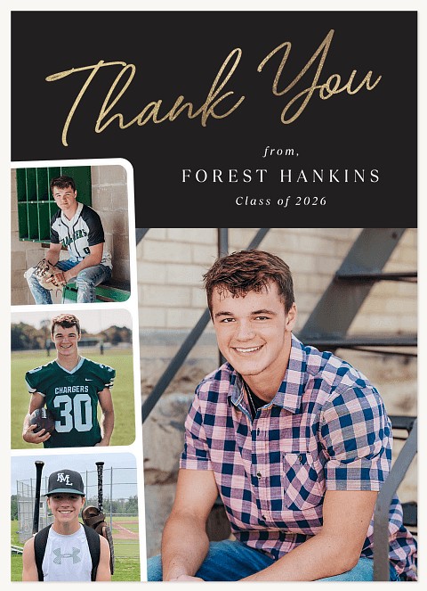 Feature Layout Thank You Cards 