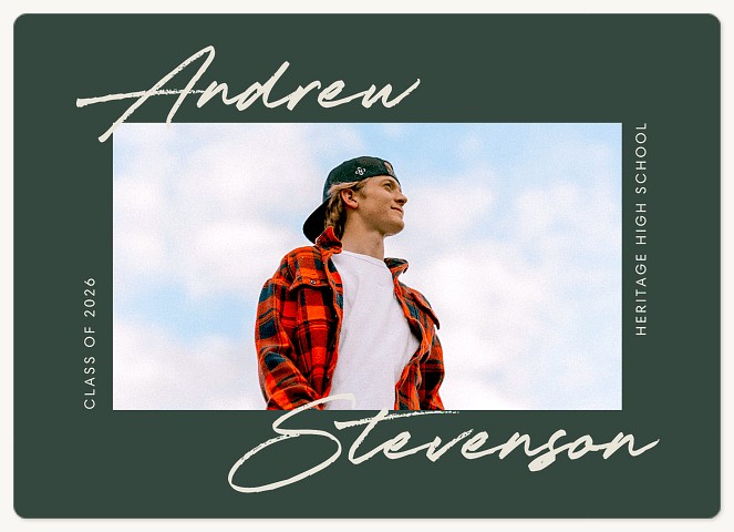 Scripted Showcase Graduation Cards