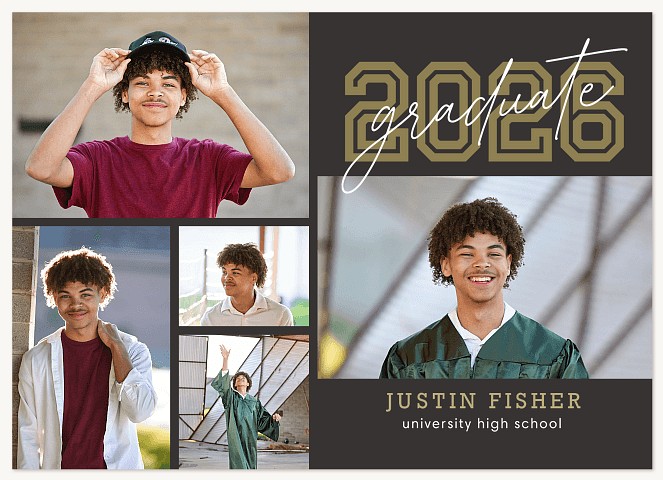 Milestone Montage Graduation Cards