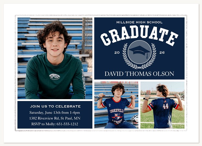 Varsity Scholar Graduation Cards