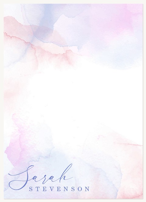 Watercolor Texture Stationery