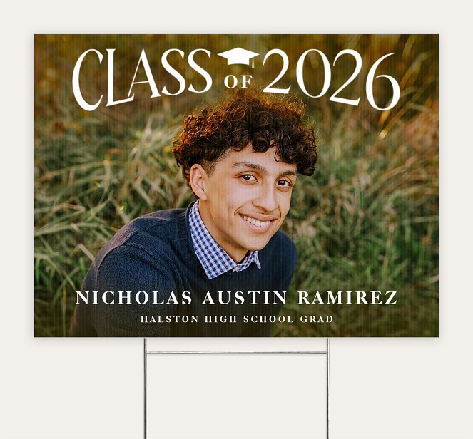 Class Arch Custom Yard Signs